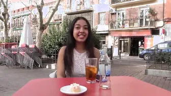 Ruth shows her teenage body into outdoors and getting shafted