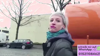 Punk von der Strasse abgeschleppt nachhause