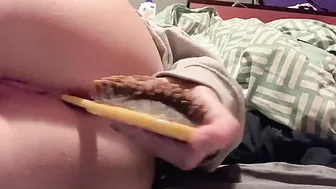 Fucking my Butt with my Fondle *loud Moaning*