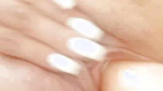 Secretly Rubbing my Clitoris so I Don’t got Caught ASMR Close up Vagina Sounds + Stuffed W/ Big Dildo