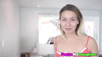 FucksMyDaughter - What father could resist? After I shave it maybe I
