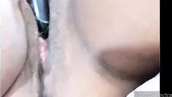 Graying bushy snatch of a older bbw Hispanic woman