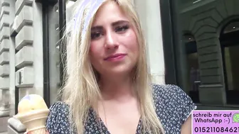 Heisse Blonde deutsche Into Berlin beim Casting durchgefickt