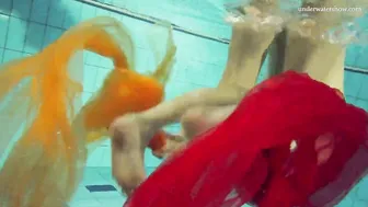 Russian Teen Barely Legal Hottie Swimming Pool Sex - Real Couple Under Water