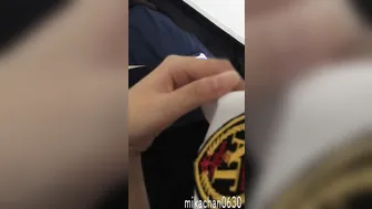 学生カップルの会話が生々しすぎる貧乳のおっぱい