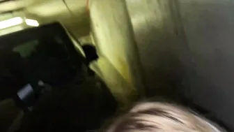 Parking point of view Banged with my Giant Cock Next Door Part two with Cum Shot