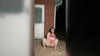 Multiple Thick High Pressure Piss Fountains public at Night. I want to Spray all over You
