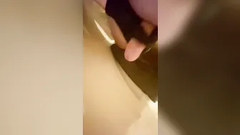 Fiance Stick Finger into Husband Booty and Offer him Crazy Sexy Hand Job with Prostate Strokes