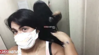 Kriss Hotwife Clothed well Sexsual and Bae Calls Uber to go for a Walk and Performance off