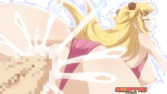 18 Yo Girls into An Sex Party By The Pool | Anime