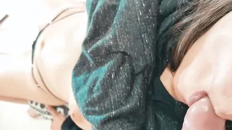 Why are you masturbating with my jacket? She wants sex