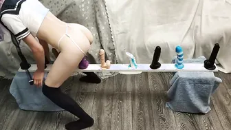Small Goddess Testing All Her Toys and takes GIGANTIC Orgasm