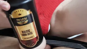 She is so Freaky so she cant just Jerking his penis and