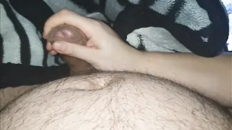 Step Milf with Hot Nails Fast Hand Job make Step Son Cum on her Hands near Hubby