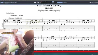 Guitar Practice Session 8 - Damnit (Blink 182) (Electric)
