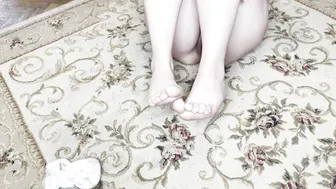 Fantastic Play with my Foot and Socks
