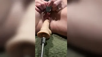 Nailed Machine makes me Cum