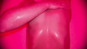 Boned her Oil Cunt inside the Red Room