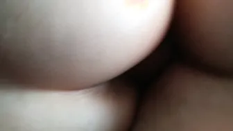 point of view Outdoors Peeping Oil Rubs Snatch with Gigantic Cock Part two Huge Oil Butt