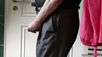 Freaky Granpa Licks woman Bald Twat