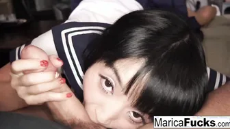 Marica has sex with her new stepfather