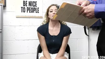 River Lynn - Bent Over Blonde