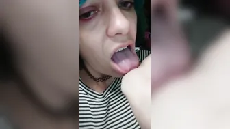 JOI with Long Pink Tongue