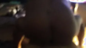 Babe Black BBW Trip and Falls on Penis he cant Stop Fuckin older Twat so Performance some Luv and like