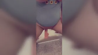 Having Fun with my Big Painful Sex Toy