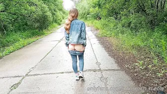 Сaught Filming the Clip on the Road