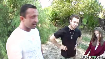 Tory Lane Lylith Lavey and Presley Hart getting drilled hardly
