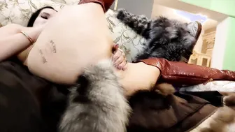 Princess18 will Performance you her Super Sexy Body and Fur Huge Titted Play with Toy and Anal Plug