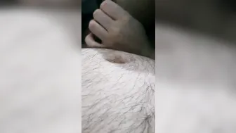 Step Milf Hottie Hand Job with Intense Jizzed on Abs and Tits 