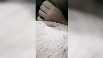 Step Milf Hottie Hand Job with Intense Jizzed on Abs and Tits 