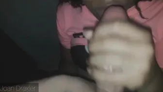 My Neighbors with Gigantic Melons give me an Super Sexy Bj.