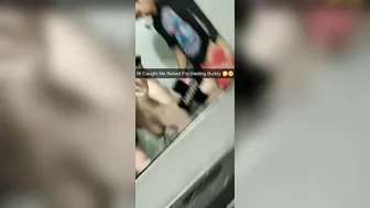 mistress Getting Caught Having Fun with Dude on Snapchat an Getting Fuck by Daddy