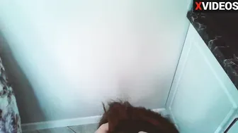 He squeezed my tiny hooters and I finished with satisfaction