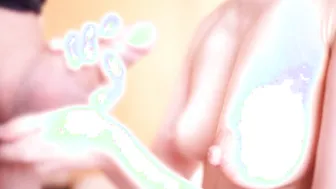 手コキ抜き　おっぱいにぶっかけフィニッシュ - EroticCoupleJP