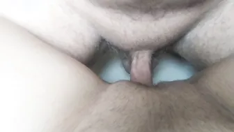 Rubbing my penis against stepmother bushy snatch -MilkyMari