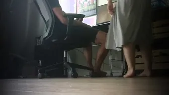 Showed Fiance how I Jerk my Penis to Porn... she Decided to help