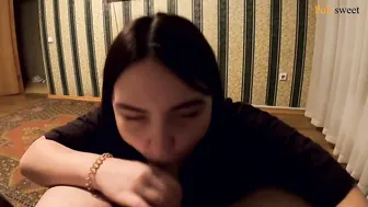 The sluts wrecked an orgasm into a Russian hotel. head