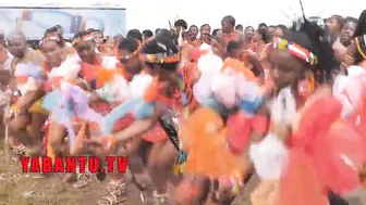 Big Titted topless South Ebony Zulu girls during Reed Rance
