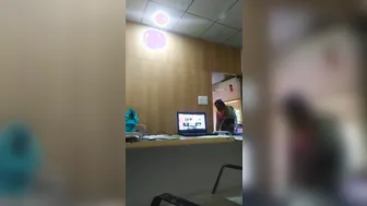 Penis flash n masturbating inside front of office maid watchpron
