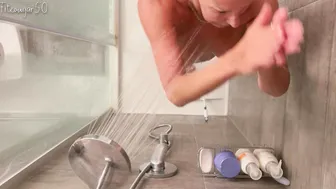 Shower Web Cam Washing myself