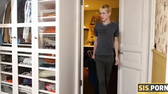 SIS.PORN. Dark Hair is carnal with stepbro taking advantage