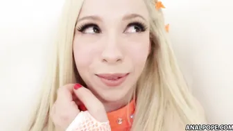 Anal hoe takes deep down a gigantic elder cock