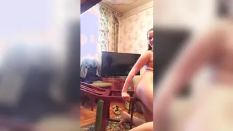 Fucking a Chair with my Horny Twat