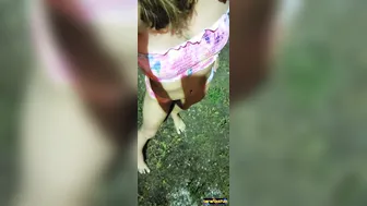Vehicle Cunt Play inside Bikini