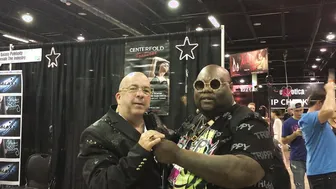 James Bartholet with Huge will Exxxotica Chicago IL
