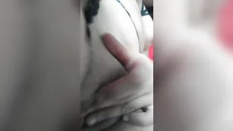 Vulgar Goddess Piss Underwear and Boned Finger her Soak Snatch